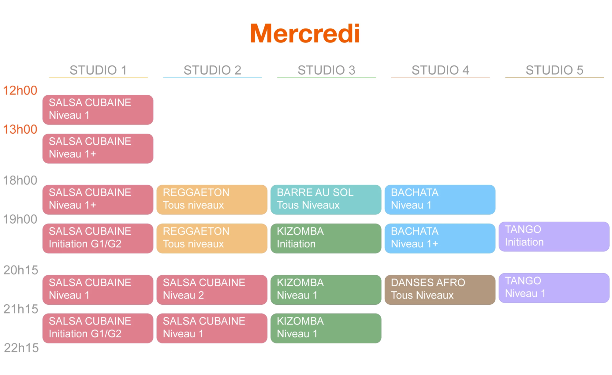 planning-mercredi-cours-danses-ecole-danses-latines-tropicales