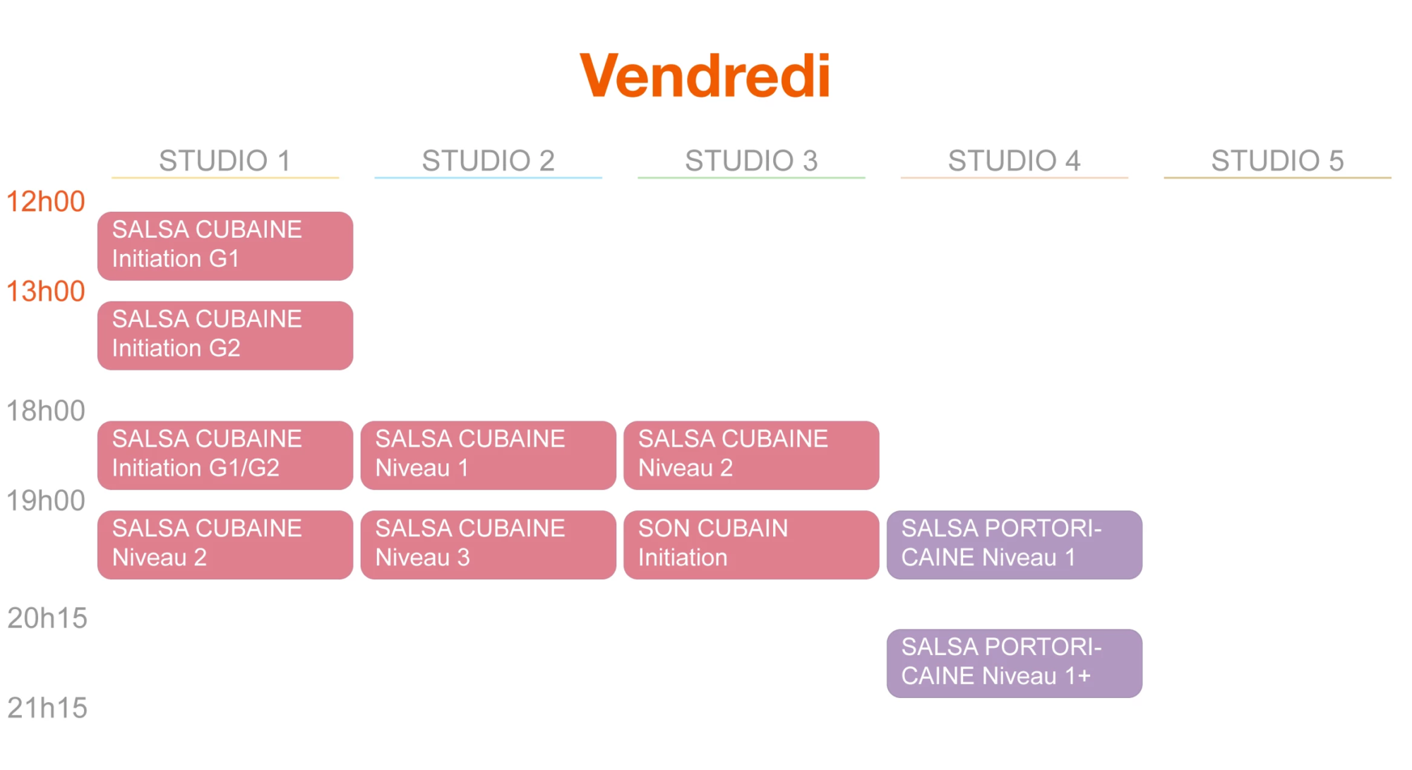 planning-vendredi-cours-danses-ecole-danses-latines-tropicales